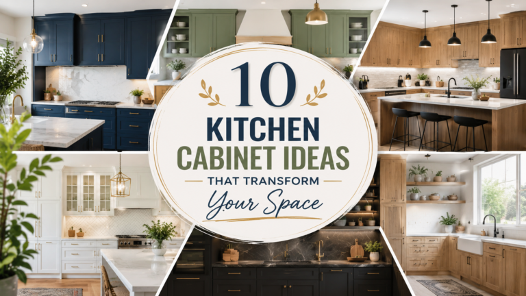 10 Kitchen Cabinet Ideas That Transform Your Space
