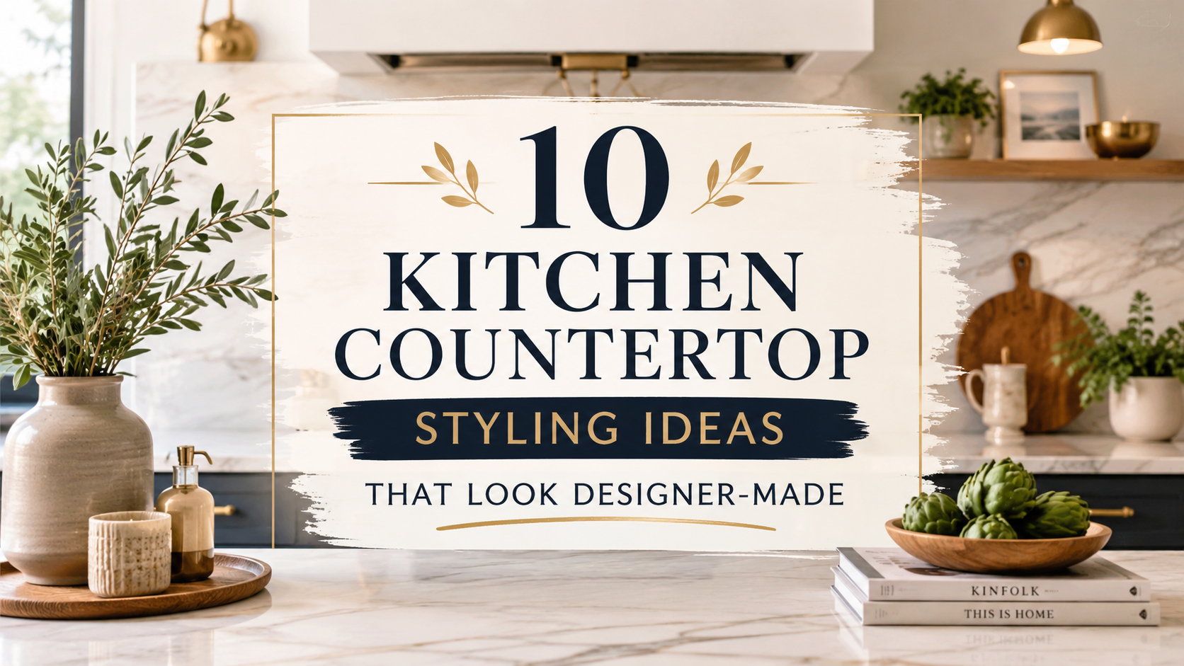 10 Kitchen Countertop Styling Ideas That Look Designer-Made
