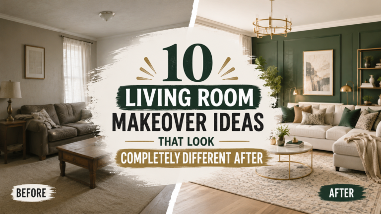 10 Living Room Makeover Ideas That Look Completely Different After