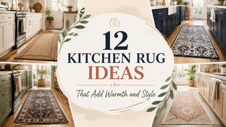 12 Kitchen Rug Ideas That Add Warmth and Style