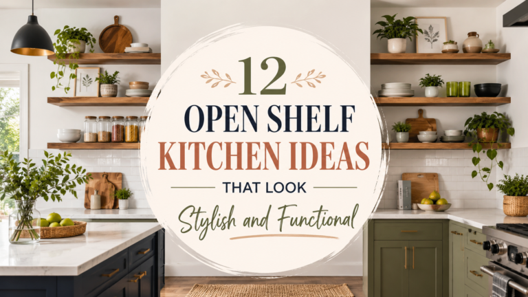 12 Open Shelf Kitchen Ideas That Look Stylish and Functional