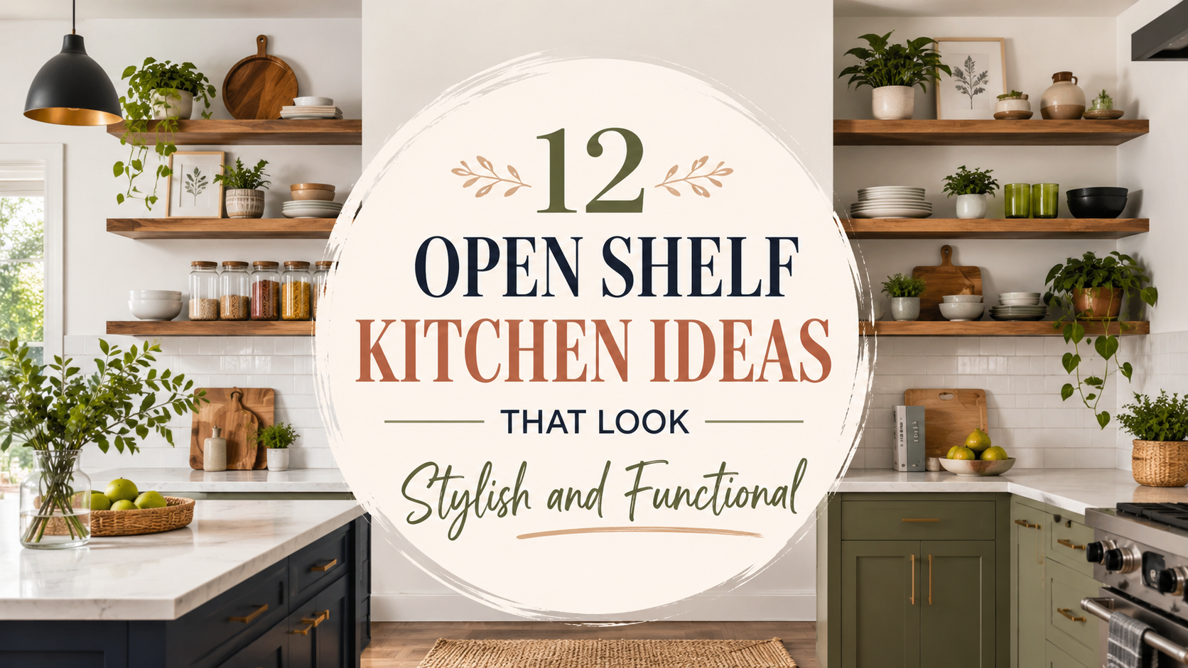 12 Open Shelf Kitchen Ideas That Look Stylish and Functional