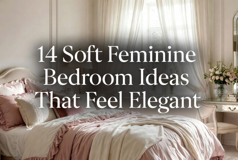 14 Soft Feminine Bedroom Ideas That Feel Elegant