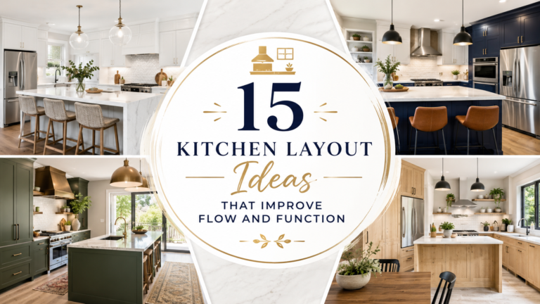 15 Kitchen Layout Ideas That Improve Flow and Function