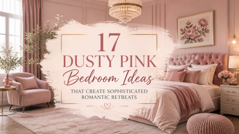 17 Dusty Pink Bedroom Ideas That Create Sophisticated Romantic Retreats