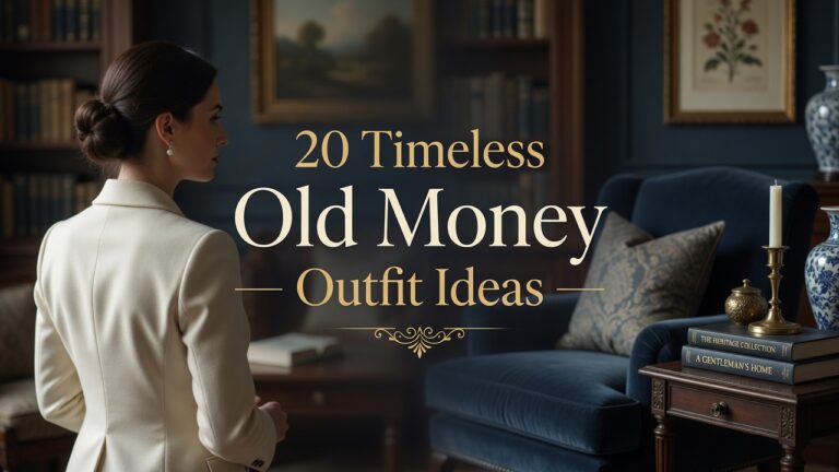 20 Timeless Old Money Outfit Ideas for a Classic, Elegant Wardrobe