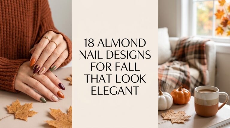 18 Almond Nail Designs for Fall That Look Elegant