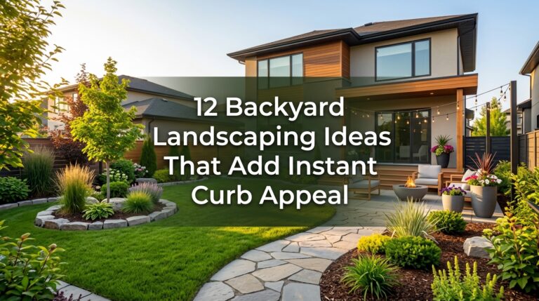 12 Backyard Landscaping Ideas That Add Instant Curb Appeal
