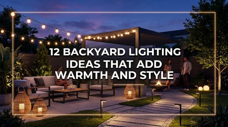 12 Backyard Lighting Ideas That Add Warmth and Style
