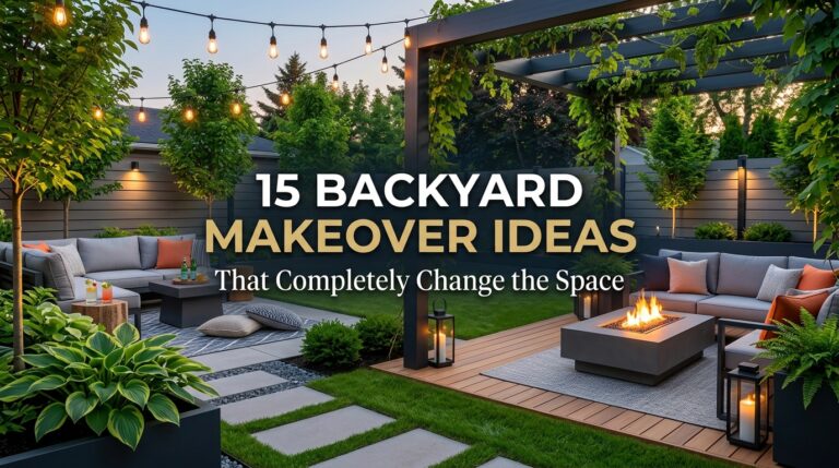 15 Backyard Makeover Ideas That Completely Change the Space