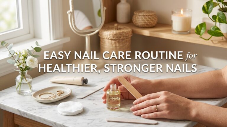 Easy Nail Care Routine for Healthier, Stronger Nails