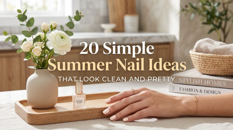 20 Simple Summer Nail Ideas That Look Clean and Pretty