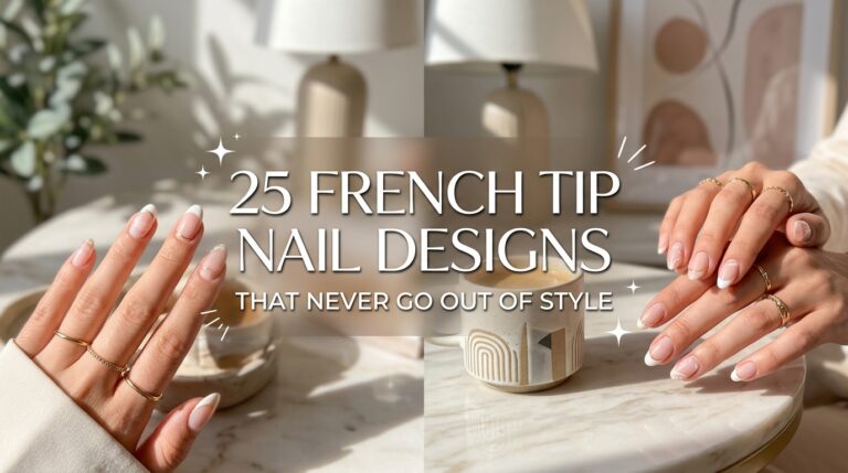 25 French Tip Nail Designs That Never Go Out of Style