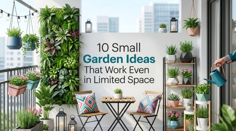 10 Small Garden Ideas That Work Even in Limited Space