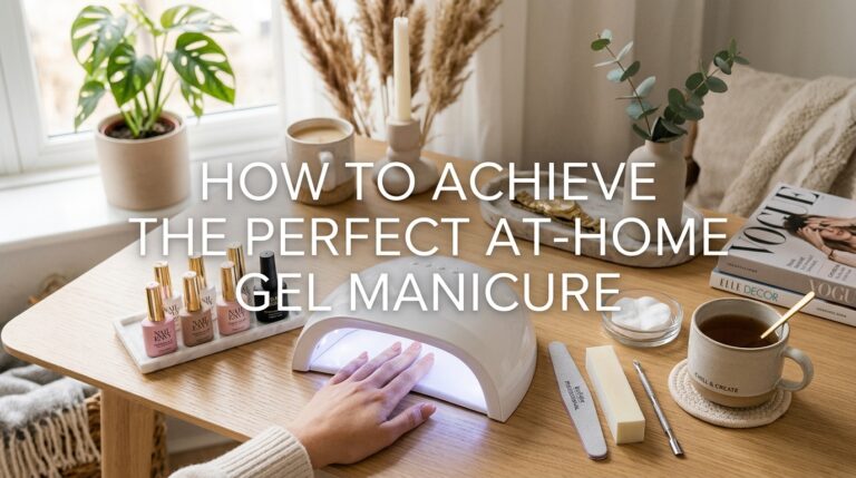 How to Achieve the Perfect At-Home Gel Manicure That Looks Salon Fresh