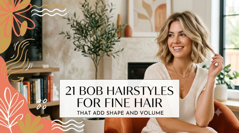 21 Bob Hairstyles for Fine Hair That Add Shape and Volume
