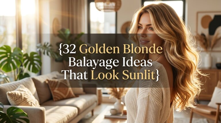 32 Golden Blonde Balayage Ideas That Look Sunlit