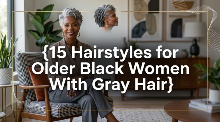 15 Hairstyles for Older Black Women With Gray Hair That Feel Stylish, Confident, and Easy to Wear