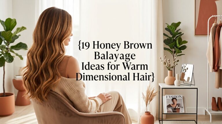 19 Honey Brown Balayage Ideas for Warm Dimensional Hair