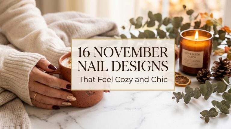 16 November Nail Designs That Feel Cozy and Chic