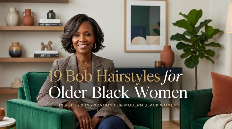 19 Bob Hairstyles for Older Black Women That Feel Fresh and Stylish
