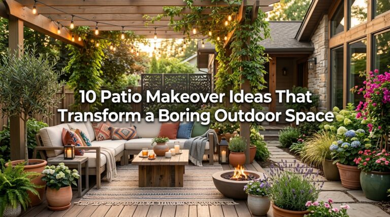 10 Patio Makeover Ideas That Transform a Boring Outdoor Space
