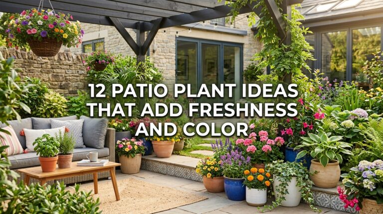 12 Patio Plant Ideas That Add Freshness and Color