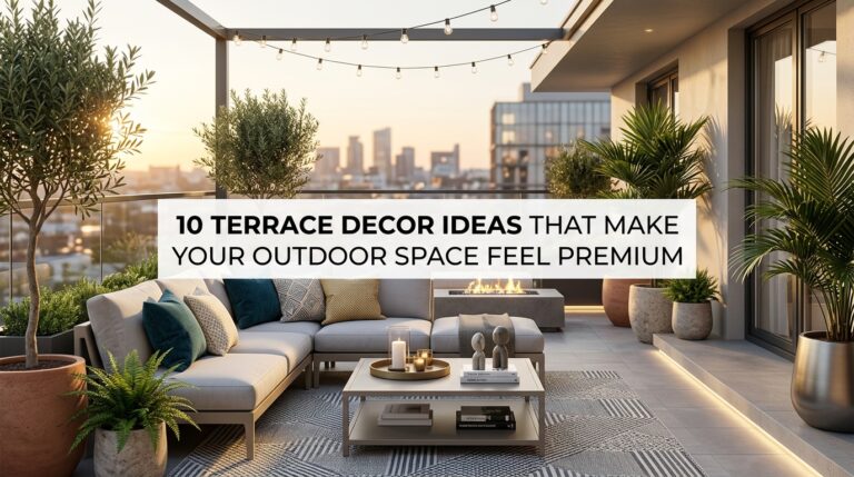 10 Terrace Decor Ideas That Make Your Outdoor Space Feel Premium