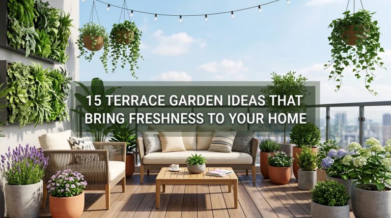 15 Terrace Garden Ideas That Bring Freshness to Your Home