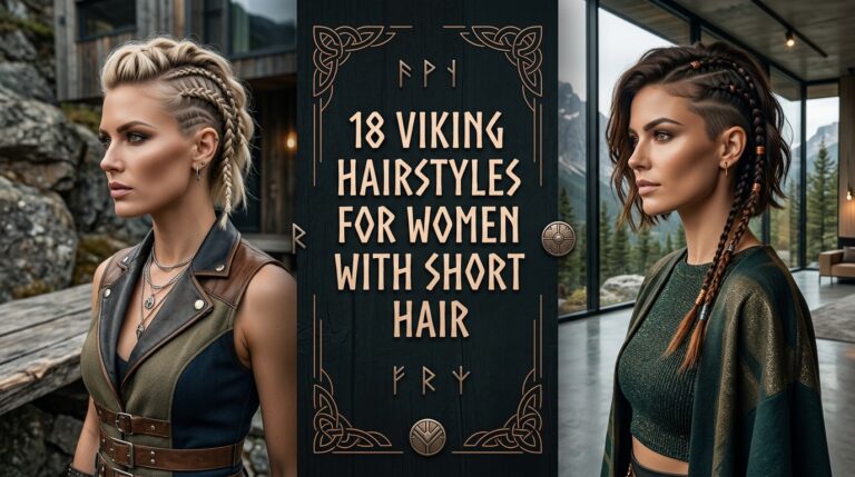 18 Viking Hairstyles for Women With Short Hair