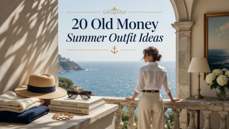 20 Old Money Summer Outfit Ideas That Look Elegant, Classic, and Timeless