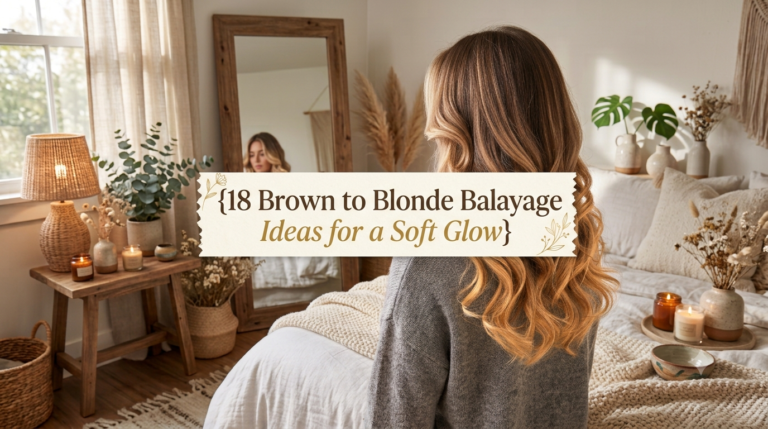18 Brown to Blonde Balayage Ideas for a Soft Glow