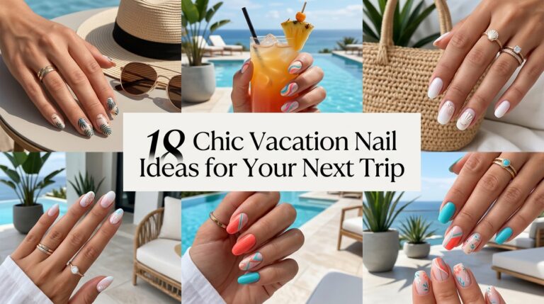 18 Chic Vacation Nail Ideas for Your Next Trip
