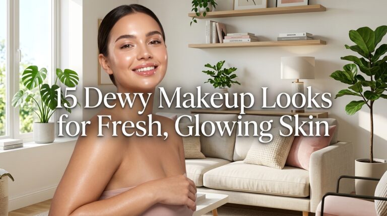 15 Dewy Makeup Looks for Fresh, Glowing Skin