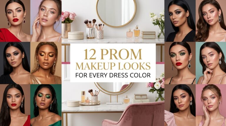 12 Prom Makeup Looks for Every Dress Color