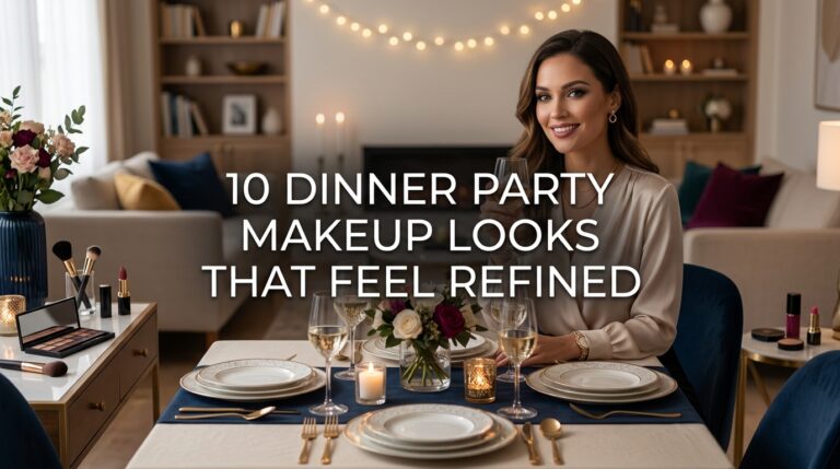 10 Dinner Party Makeup Looks That Feel Refined