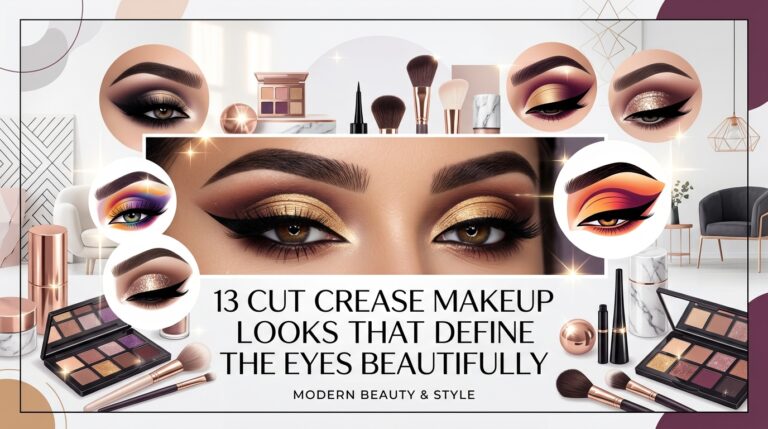 13 Cut Crease Makeup Looks That Define the Eyes Beautifully