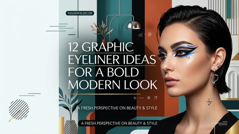 12 Graphic Eyeliner Ideas for a Bold Modern Look