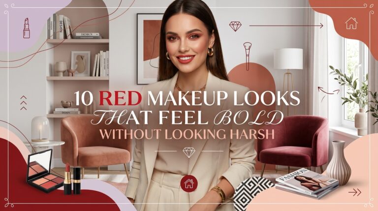 10 Red Makeup Looks That Feel Bold Without Looking Harsh