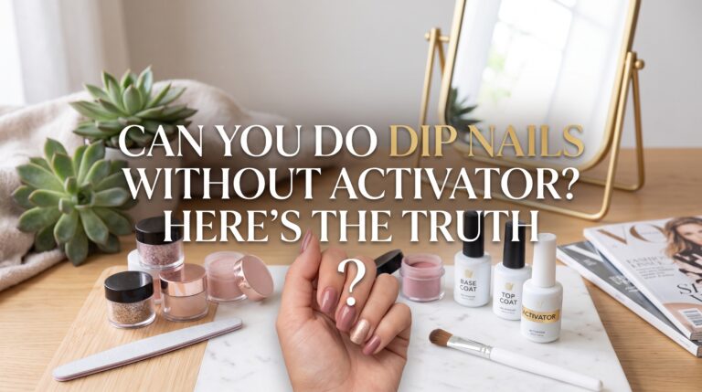 Can You Do Dip Nails Without Activator? Here’s the Truth