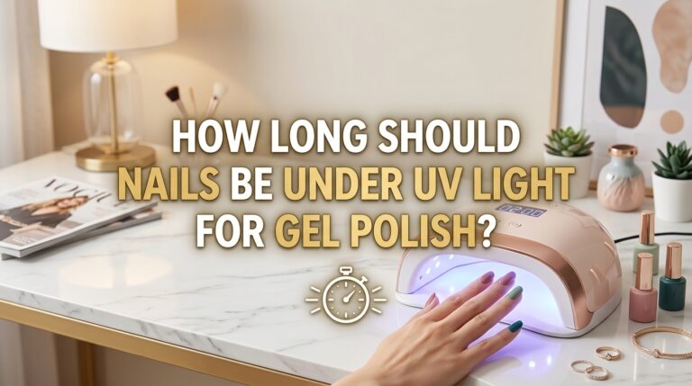 How Long Should Nails Be Under UV Light for Gel Polish?