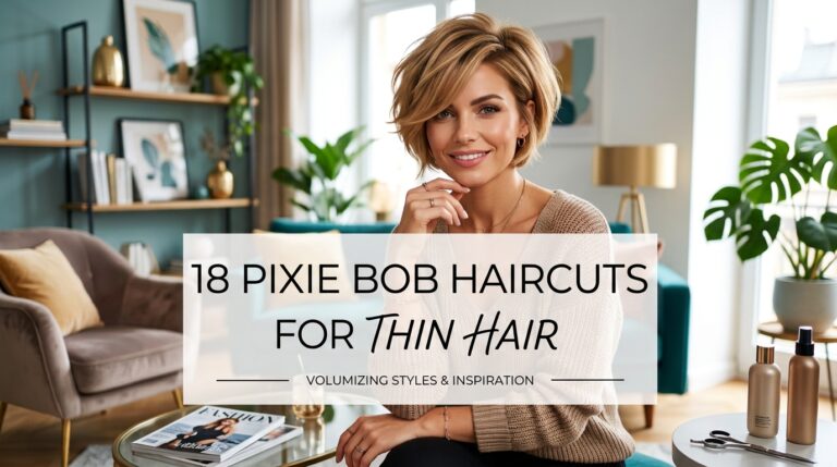 18 Pixie Bob Haircuts for Thin Hair That Add Shape and Volume