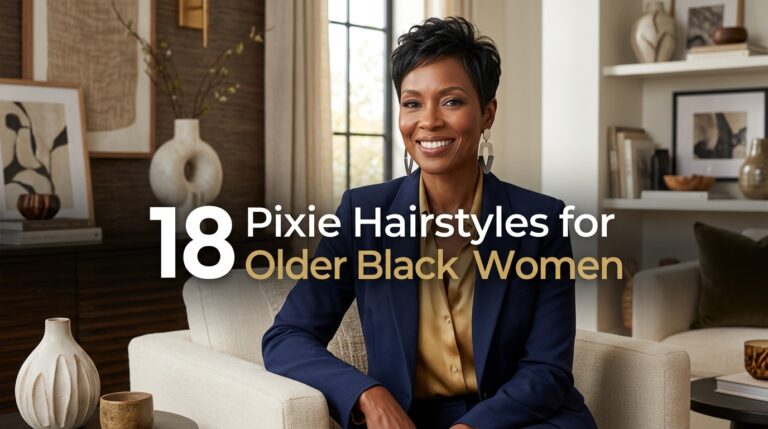 18 Pixie Hairstyles for Older Black Women That Look Stylish and Timeless