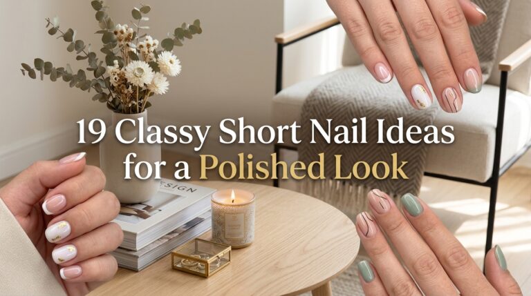 19 Classy Short Nail Ideas for a Polished Look